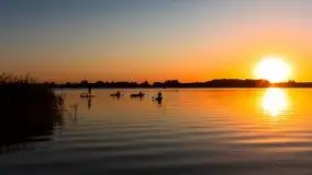 Zachód słońca, jezioro Tajty, sierpień 2020 - zdjęcie 10