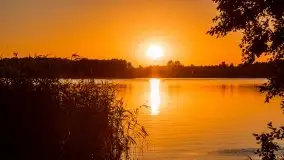 Zachód słońca, jezioro Tajty, sierpień 2020 - zdjęcie 25