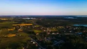 Wschód Słońca, Wilkasy, jezioro Niegocin, sierpień 2020 r. - zdjęcie 9