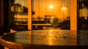 Wschód Słońca, Wilkasy, jezioro Niegocin, sierpień 2020 r. - zdjęcie 19