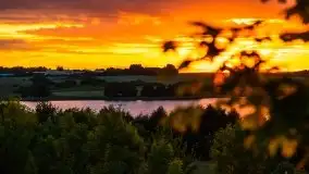 Zachód Słońca przy miejscowości Sterławki, sierpień 2020 r. - zdjęcie 23