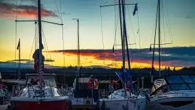 Zachód słońca w ostatni dzień wakacji, sierpień 2020 r. - zdjęcie 19