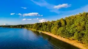 Zachód słońca nad jeziorem Dargin - zdjęcie 11