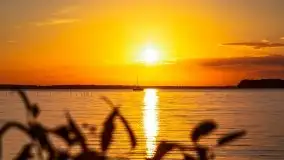 Zachód słońca nad jeziorem Dargin - zdjęcie 20