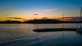 Zachód słońca nad jeziorem Kisajno - zdjęcie 5