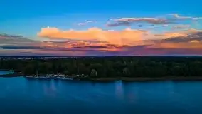 Zachód słońca nad jeziorem Kisajno - zdjęcie 27