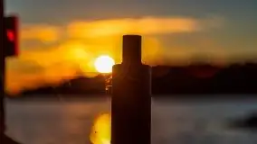 Zachód słońca nad jeziorem Kisajno - zdjęcie 7