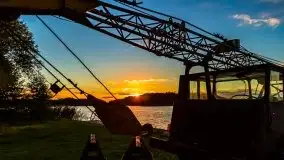 Zachód słońca nad jeziorem Kisajno - zdjęcie 42