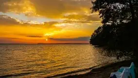 Wrześniowy zachód słońca w porcie Nowy Harsz, jez. Dargin - zdjęcie 29