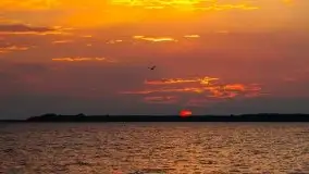 Wrześniowy zachód słońca w porcie Nowy Harsz, jez. Dargin - zdjęcie 55