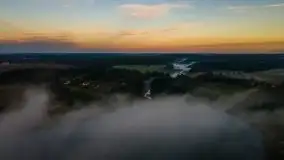 Wschód słońca nad jeziorem Pozezdrze - zdjęcie 14