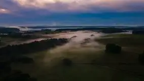 Wschód słońca nad jeziorem Pozezdrze - zdjęcie 23