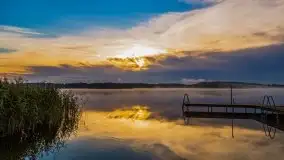 Wschód słońca nad jeziorem Pozezdrze - zdjęcie 13