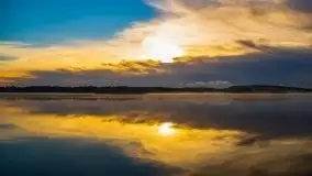 Wschód słońca nad jeziorem Pozezdrze - zdjęcie 35