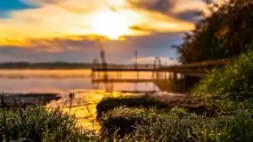 Wschód słońca nad jeziorem Pozezdrze - zdjęcie 31