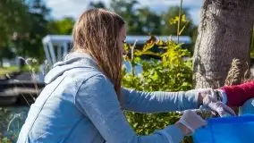 Sprzątanie Świata (Mazur) przez Rotarack Giżycko i Giżycką Grupę Regatową - zdjęcie 15