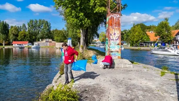 Sprzątanie Świata (Mazur) przez Rotarack Giżycko i Giżycką Grupę Regatową - zdjęcie 11