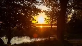 Zachód słońca nad jeziorem Niegocin - zdjęcie 19