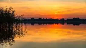 Zachód słońca nad jeziorem Tajty, wrzesień 2020 r. - zdjęcie 3