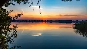 Zachód słońca nad jeziorem Tajty, wrzesień 2020 r. - zdjęcie 4