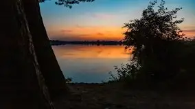 Zachód słońca nad jeziorem Tajty, wrzesień 2020 r. - zdjęcie 33