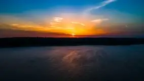 Październikowy wschód słońca nad jeziorem Kruklin - zdjęcie 13