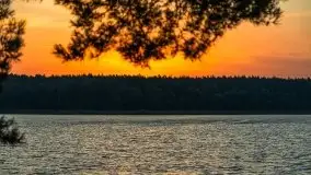 Październikowy wschód słońca nad jeziorem Kruklin - zdjęcie 14