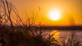 Październikowy wschód słońca nad jeziorem Kruklin - zdjęcie 21