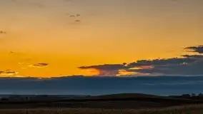 Wieczór i zachód słońca z mazurskiej drogi - zdjęcie 33