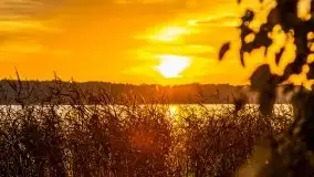 Wschód słońca, okolice i jezioro Kisajno, październik 2020 - zdjęcie 16