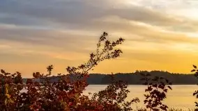 Wschód słońca, okolice i jezioro Kisajno, październik 2020 - zdjęcie 7