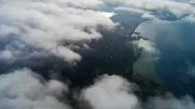 Mgła nad jeziorem Dargin i Nowym Harszem - zdjęcie 36