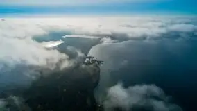 Mgła nad jeziorem Dargin i Nowym Harszem - zdjęcie 46