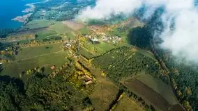 Mgła nad jeziorem Dargin i Nowym Harszem - zdjęcie 54