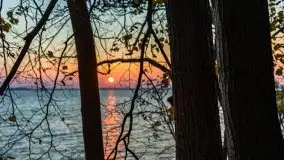 Zachód słońca, jezioro Dargin, przystań Melnik - zdjęcie 30