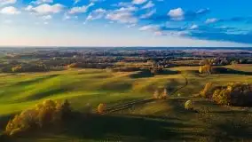 Mazurska jesień z lotu mewy, listopad 2020 r. - zdjęcie 10