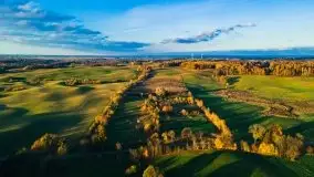 Mazurska jesień z lotu mewy, listopad 2020 r. - zdjęcie 19