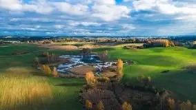 Mazurska jesień z lotu mewy, listopad 2020 r. - zdjęcie 34