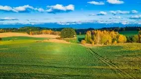 Mazurska jesień z lotu mewy, listopad 2020 r. - zdjęcie 42