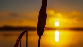 Pierwszy śnieg i wschód słońca nad jeziorem Boczne - zdjęcie 105