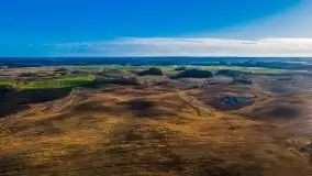 Jesień z lotu ptaka przy jeziorze Tałtowisko i kanale Grunwaldzkim - zdjęcie 12