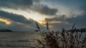 Wschód słońca przy moście Sztynorckim i jeziorze Dargin - zdjęcie 3