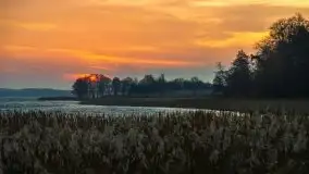 Piękny, grudniowy wschód słońca nad jeziorem Święcajty, 2020 - zdjęcie 16