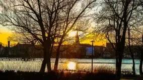 Grudniowy zachód słońca w Kętrzynie, 2020 - zdjęcie 46