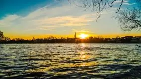 Grudniowy zachód słońca w Kętrzynie, 2020 - zdjęcie 35