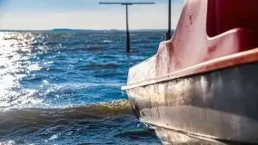 Wietrzne i jesienne jezioro Śniardwy, grudzień 2020 r. - zdjęcie 5