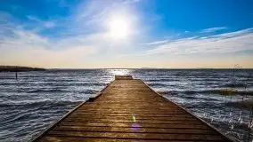 Wietrzne i jesienne jezioro Śniardwy, grudzień 2020 r. - zdjęcie 25