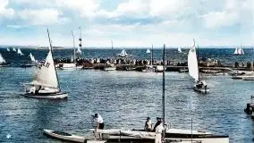 Przedwojenne pokolorowane zdjęcia Giżycka (Lötzen) - zdjęcie 2