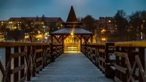 Nocny i świąteczny Kętrzyn, grudzień 2020 r. - zdjęcie 25