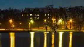 Nocny i świąteczny Kętrzyn, grudzień 2020 r. - zdjęcie 2